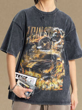 Men's Graphic Round Neck Half Sleeve T-Shirt