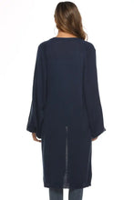 Long Sleeve Open Front Cardigan Woman Outerwear