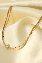 Icing on the Cake Rhinestone Double-Layered Bracelet Necklaces