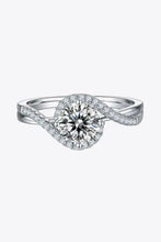 1 Carat Moissanite Crisscross Ring Rings