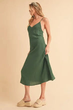 Aemi+Co Side Button Midi Cami Dress Casual Dresses