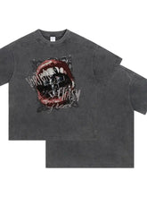 Men's Graphic Round Neck Half Sleeve T-Shirt Mens Tops