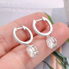 3 Carat Moissanite 925 Sterling Silver Earrings Earrings