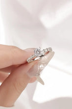 1 Carat Moissanite 925 Sterling Silver Ring Rings