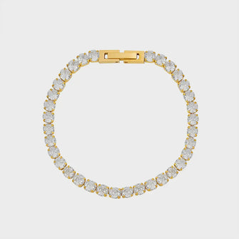 Titanium Steel Bracelet Gold One Size Necklaces