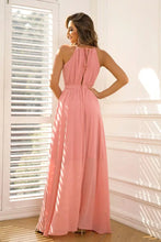 Tied Cutout Sleeveless Maxi Dress Cocktail Dress