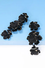 Flower Shape Zinc Alloy Dangle Earrings Earrings
