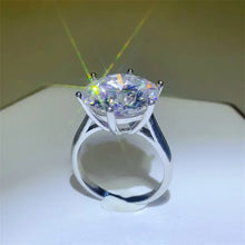 10 Carat Moissanite 925 Sterling Silver Ring Rings