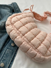 Bubble Texture Ruched Strap Quilted Shoulder Bag Shoulder Bags