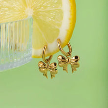 18K Gold-Plated Bow Earrings Earrings