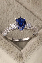 Spinel Pear Shape Ring Rings