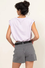 HYFVE Drawstring Hem Crop Top Woman T Shirts