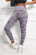Camo Print Seamless High Waist Yoga Leggings Woman Leggings