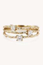 925 Sterling Silver Ring Gold Rings
