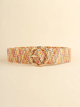 Multicolored Wide Belt Multicolor One Size Belts