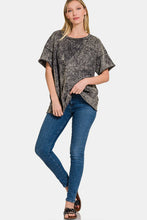 Zenana V-Neck Short Sleeve Crop T-Shirt