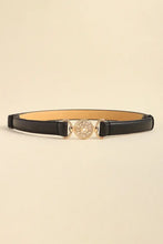 Rhinestone Decor PU Leather Belt Belts