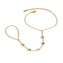 18K Gold-Plated Inlaid Zircon Bracelet