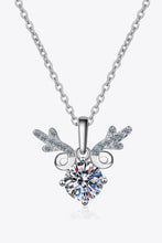 1 Carat Moissanite 925 Sterling Silver Necklace Necklaces