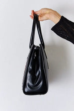David Jones Leopard Contrast Rivet Handbag Handbags