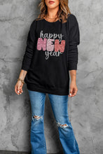 HAPPY NEW YEAR Round Neck Sweatshirt