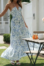 Printed Halter Neck Cami Dress Woman Dress