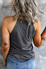 Round Neck Sleeveless BOO Graphic Tank Top Tanks & Camis