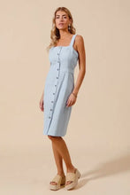 SO ME Button Down Pocket Front Pinafore Dress Casual Dresses