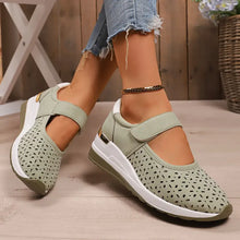 Round Toe Wedge Sneakers Woman Sneakers