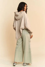 Davi & Dani Lace Patchwork Bottom Opening Adjustable Pants Woman Pants