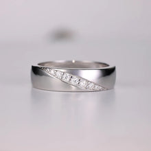 925 Sterling Silver Moissanite Ring Silver