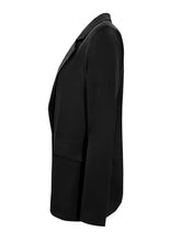 Lapel Collar Long Sleeve Blazer Woman Outerwear