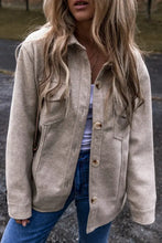 Button Up Collared Neck Long Sleeve Jacket Casual Dresses