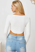 Ribbed Long Sleeve T-Shirt Woman T Shirts