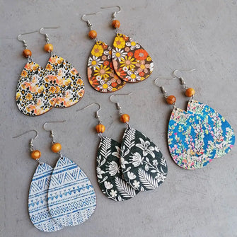 Teardrop Drop Earrings Earrings