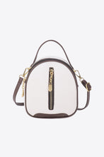 PU Leather Handbag White One Size
