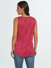 Round Neck Wide Strap Tank Tanks & Camis