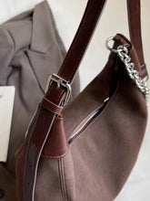 Suede Adjustable Strap Shoulder Bag Shoulder Bags
