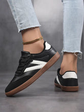 Contrast Round Toe Sneakers Woman Sneakers