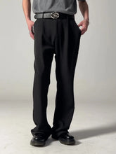 Men's Wide Leg Pants Black