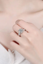 1 Carat Moissanite 925 Sterling Silver Ring Rings