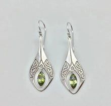 Alloy Rhinestone Cutout Earrings