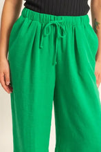 HYFVE Elasticized Waist Wide Leg Pants Woman Pants