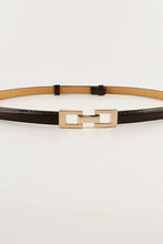 PU Skinny Belt Belts