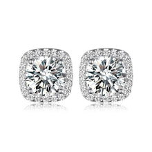 2.4 Carat Moissanite Stud Earrings