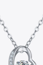 925 Sterling Silver Moissanite Pendant Necklace Necklaces