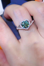 Adored 1 Carat Moissanite 925 Sterling Silver Heart Ring Rings