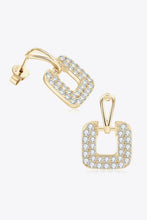 1.68 Carat Moissanite 925 Sterling Silver Drop Earrings Earrings
