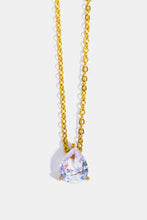 Stainless Steel Geometrical Shape Necklace Teardrop One Size Necklaces