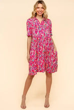 Haptics Johnny Collar Babydoll Dress with Side Pockets Casual Dresses